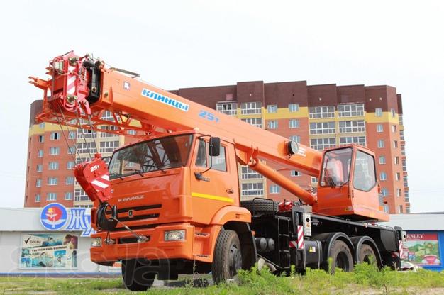 Аренда автокрана 25 тонн "Клинцы"
